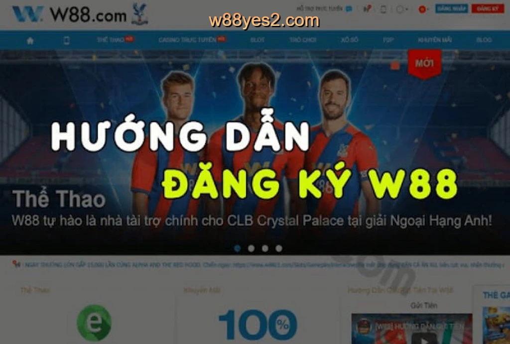 Hướng dẫn đăng ký W88 